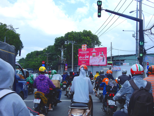 Trụ Ngã 3 Tân Sơn - Quang Trung 